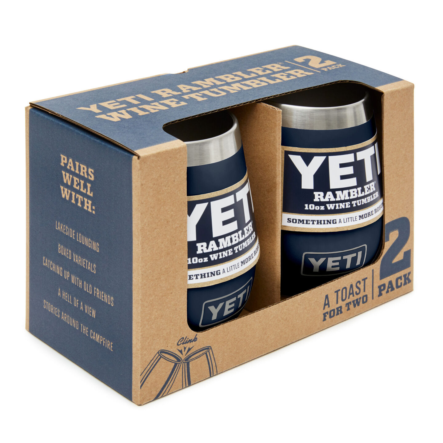 Yeti wine tumbler